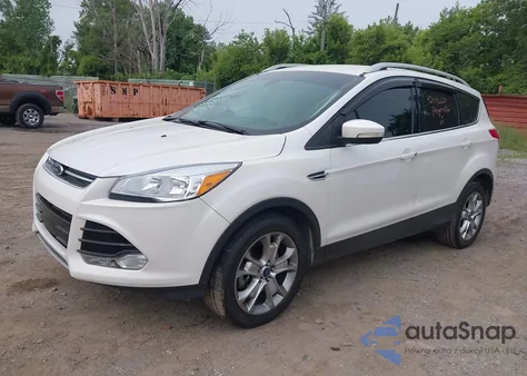 2014 Ford Escape Titanium z USA, uszkodzony, nr VIN 1FMCU0J97EUD78780
